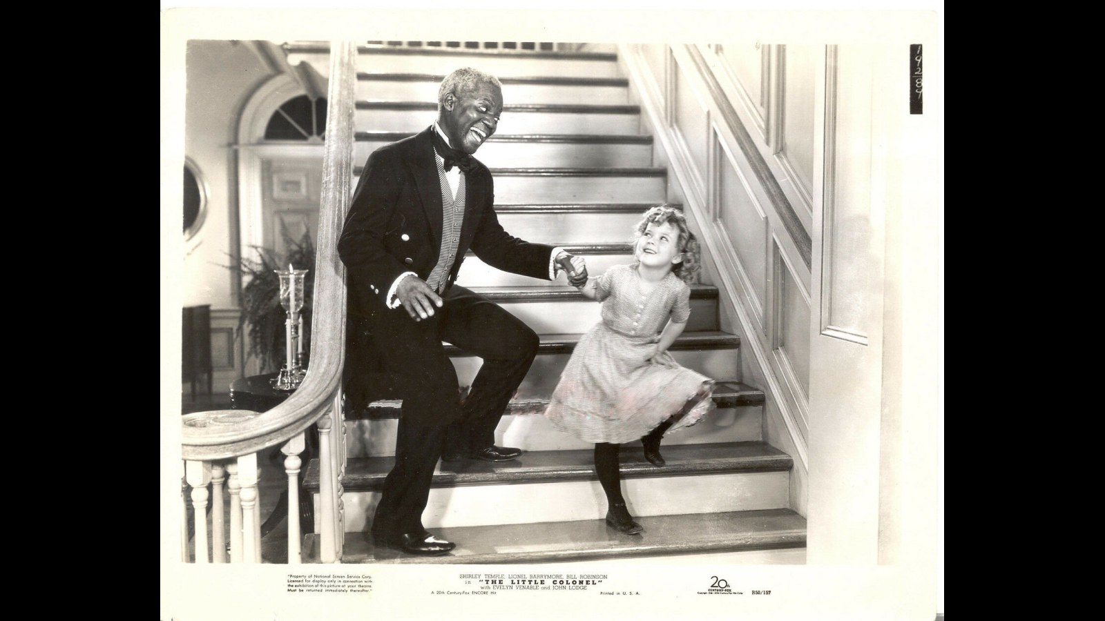 5. Shirley Temple Took Bill "Bojangles" Robinson's Hand And Made Film History