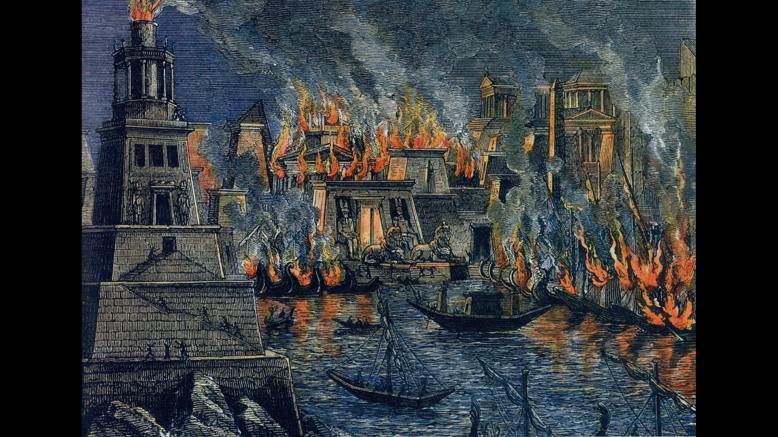 2. Caesar's Fire Never Touched The Library