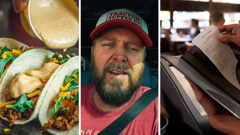 Texas man goes to Mexican restaurant he’s eaten at forever. Then he gets the check for a large queso and 3 ground beef tacos