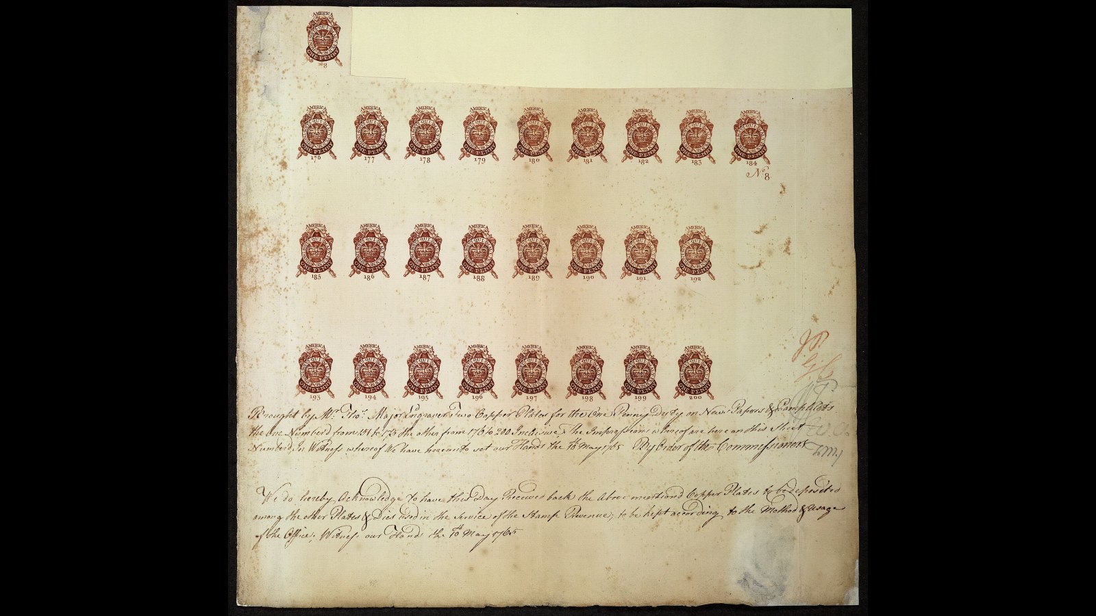 13. A Tax Stamp On Every Document Paralyzed Colonial Courts