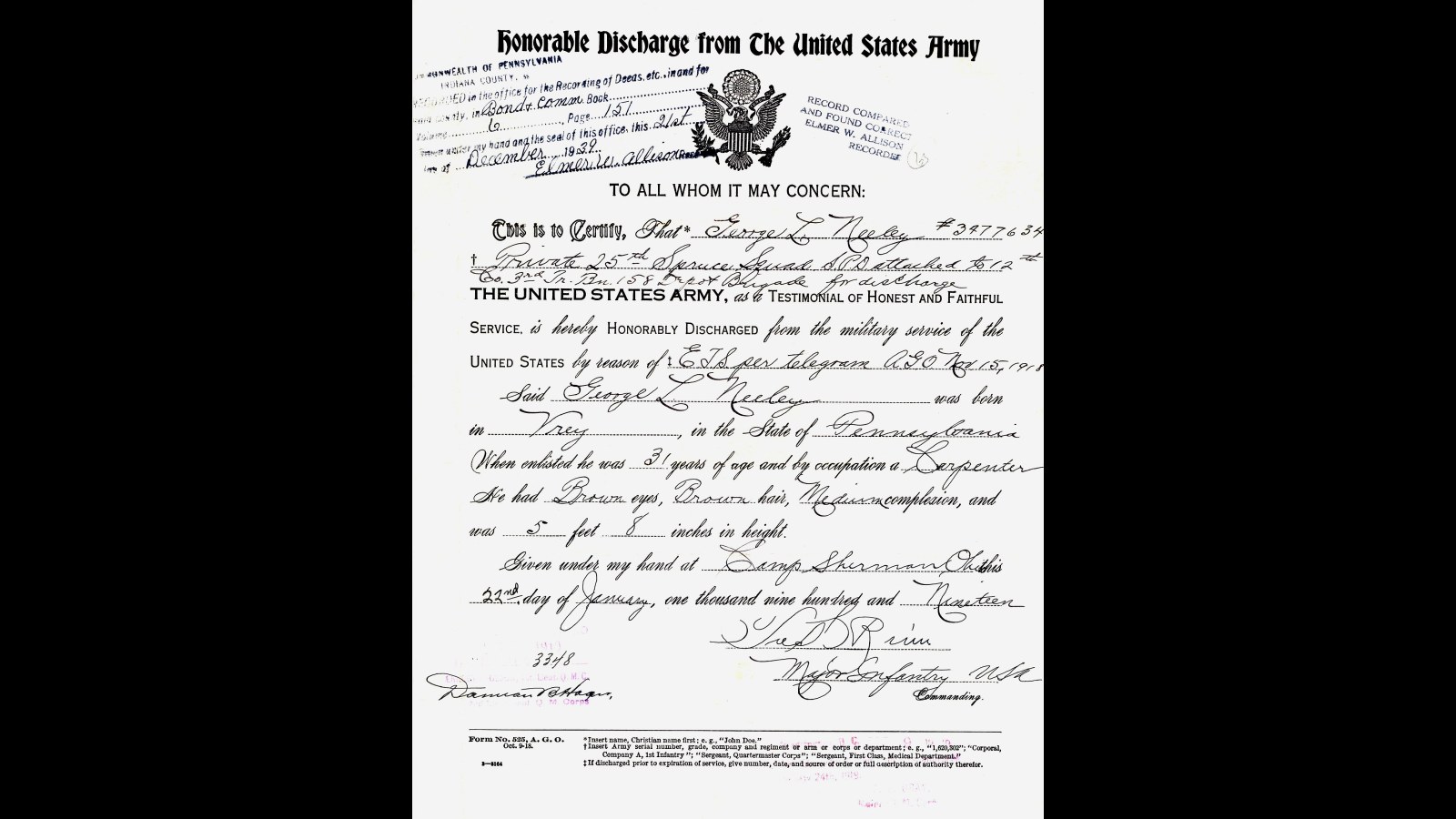 19. Discharge Papers Proved A Veteran's Service For Decades
