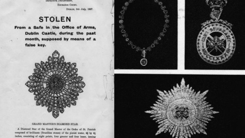 10. Dublin's Irish Crown Jewels Vanished Days Before A Royal Visit