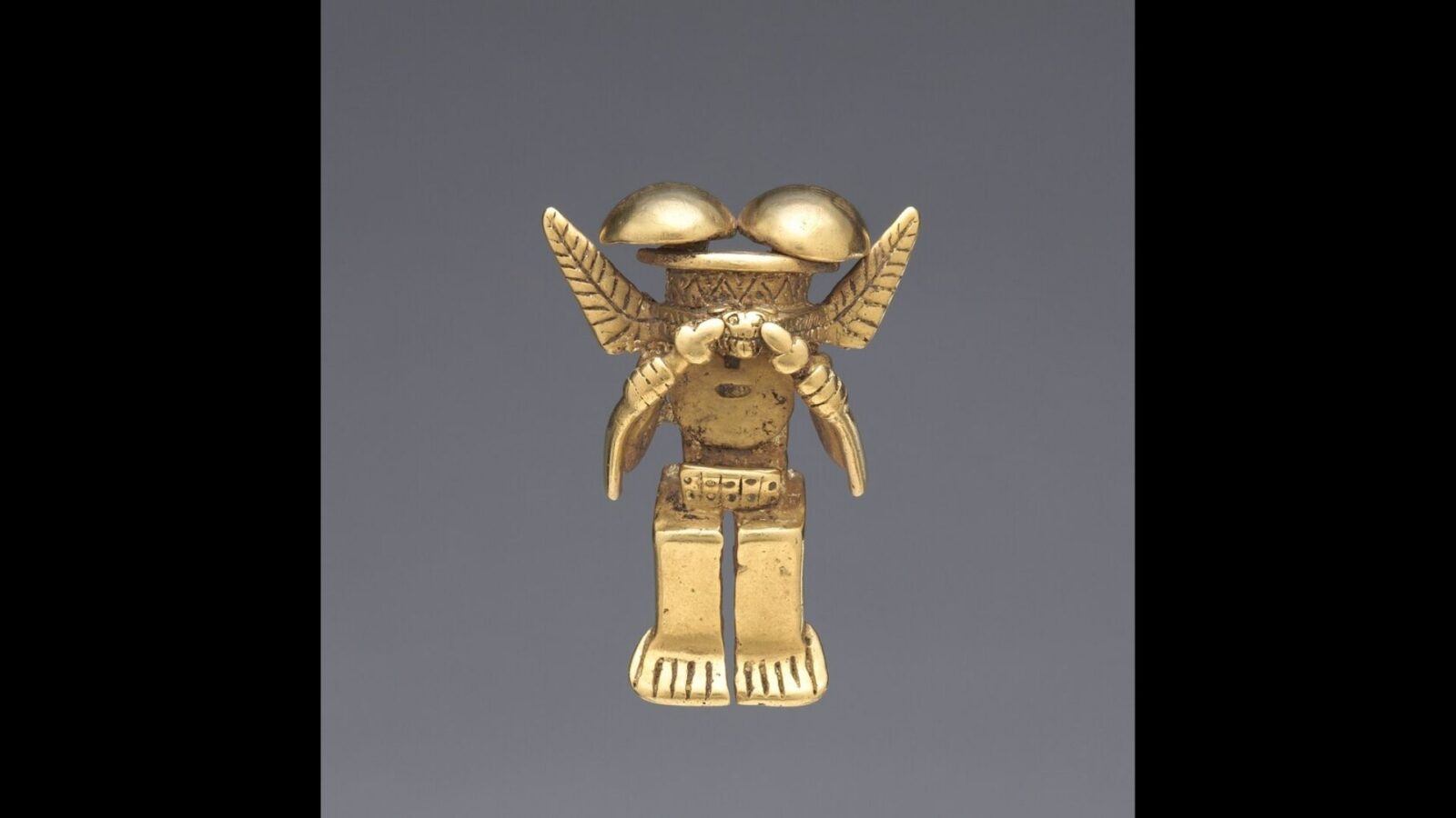 5. Quimbaya Goldsmiths Cast Tiny Jet-Like Pendants For The Dead