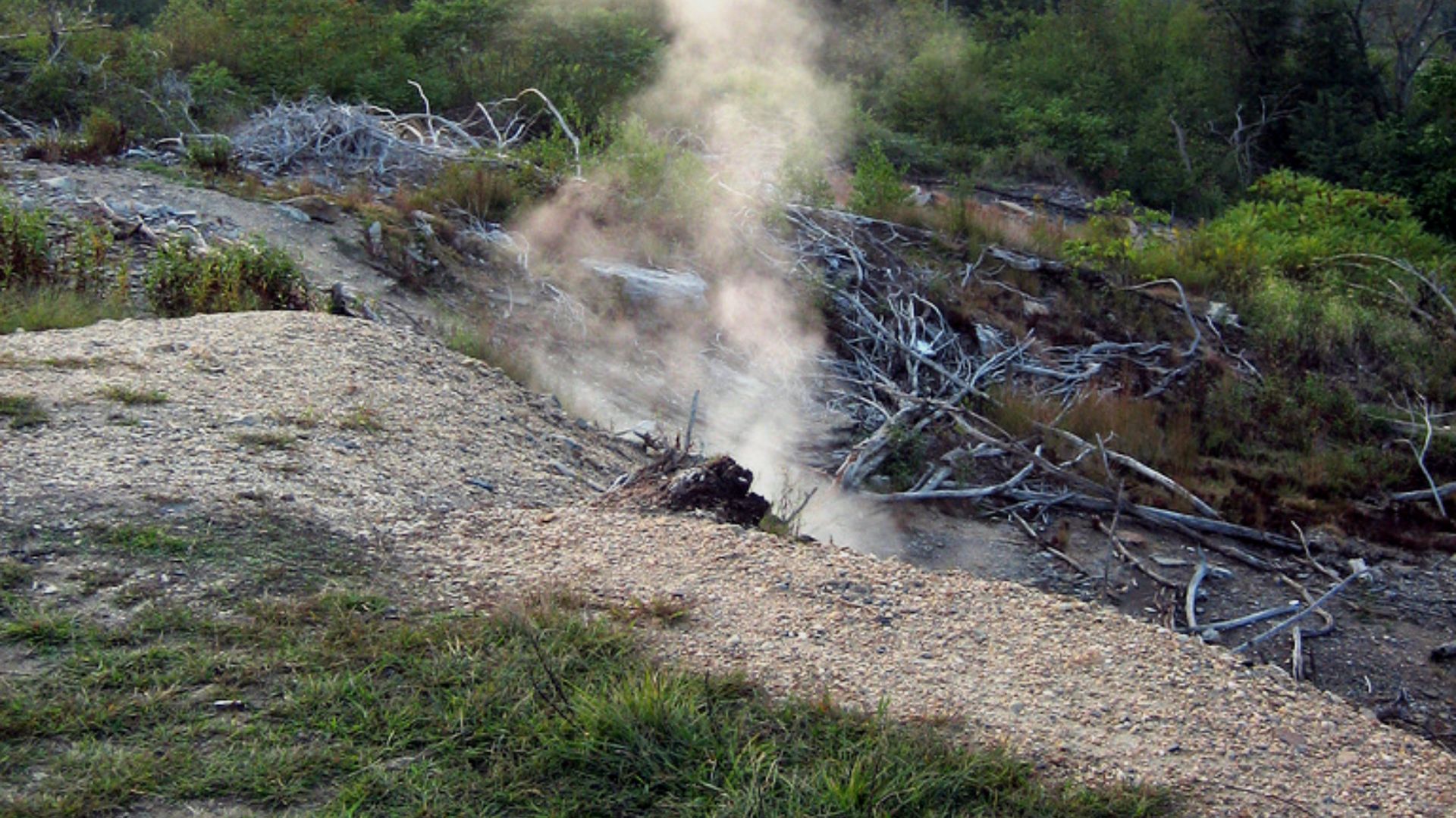 15. L'incendie de la mine de Centralia, 1962