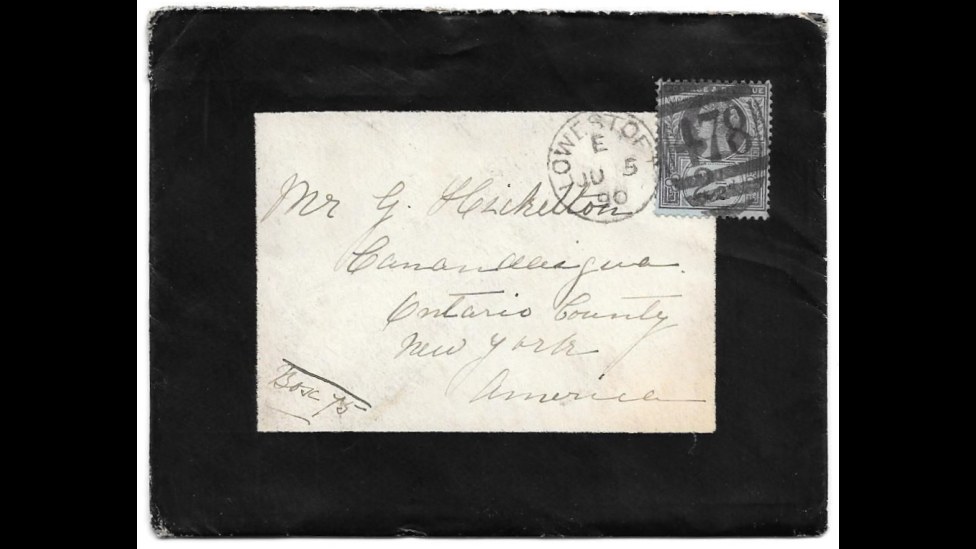3. The Letters Went Out With Black Borders