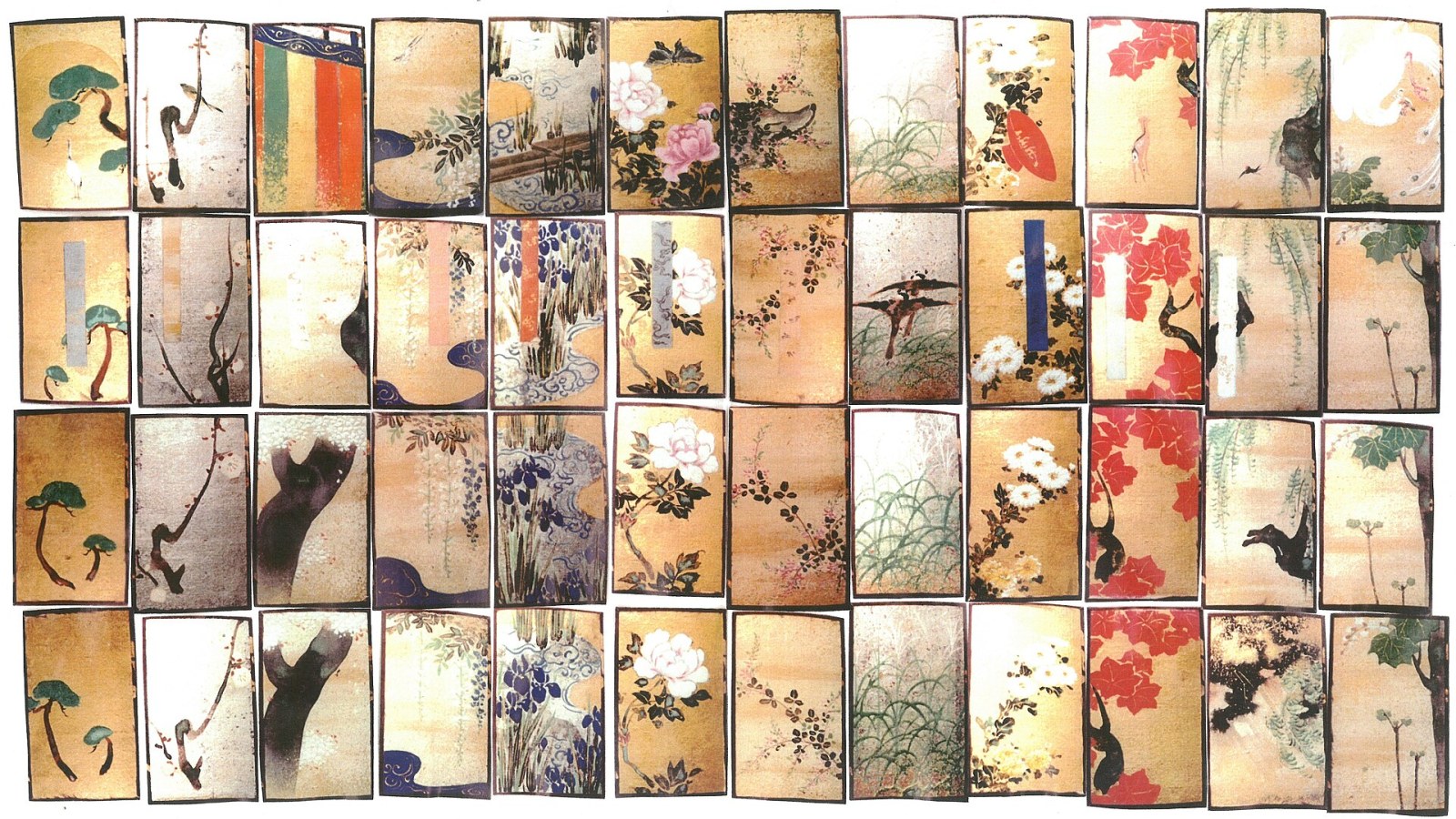 2. Les premières cartes de Nintendo étaient peintes à la main sur de l'écorce d'arbre