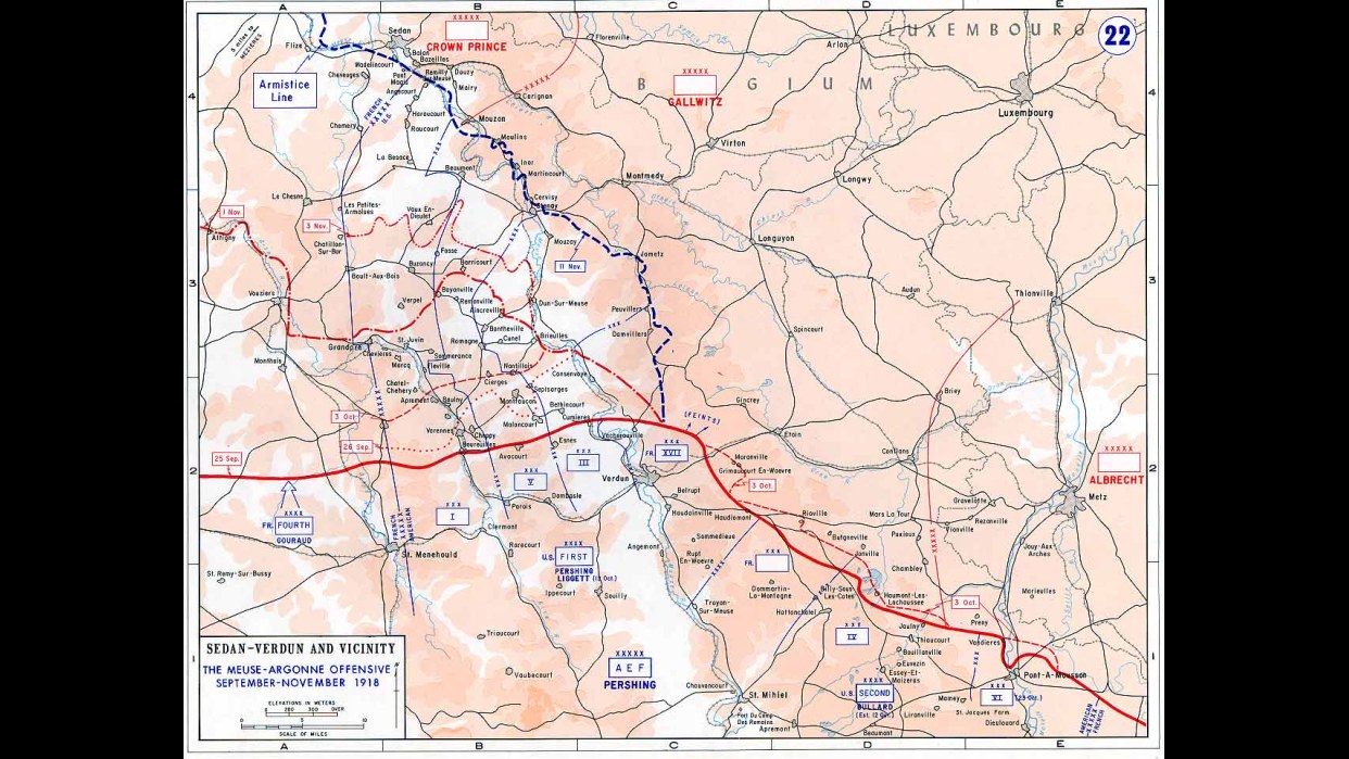 2. DeWitt est blessé lors de l'offensive de la Meuse-Argonne