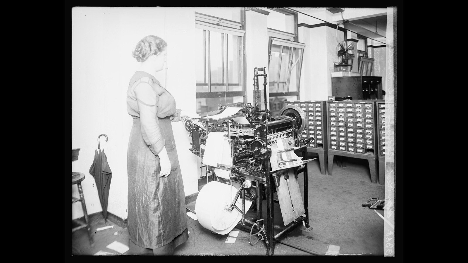 15. The Addressograph Printed 3,000 Addresses An Hour