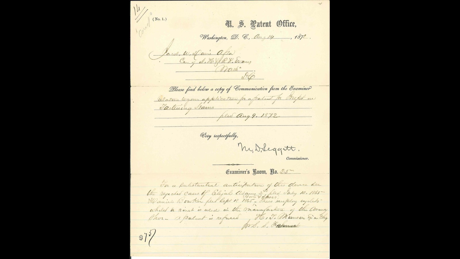 2. Levi Strauss And A Reno Tailor Patented The Riveted Work Pant
