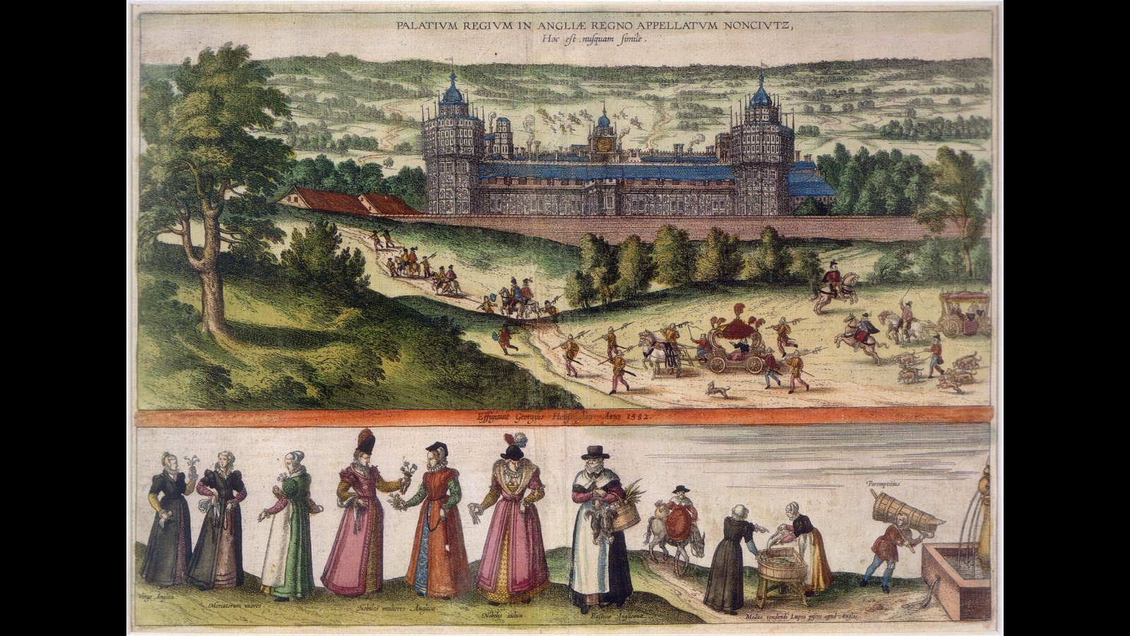 7. Henry VIII Built Nonsuch To Outdo France's Chambord