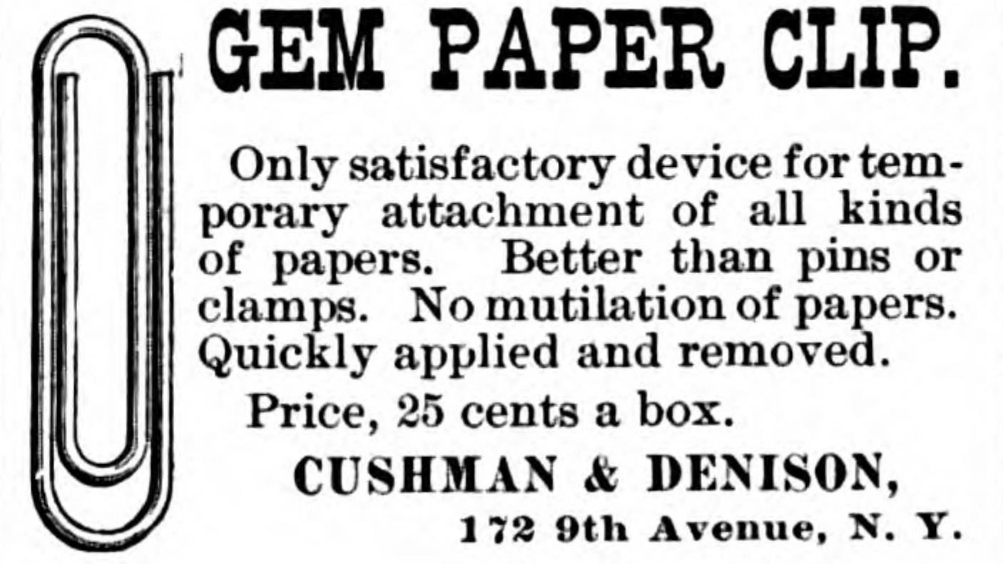 3. The Man Credited With The Paper Clip Didn't Invent This One