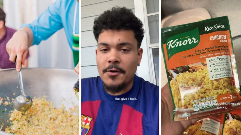 Man buys new rice packs from Knorr. One seems off—then he reads something alarming in the packaging: ‘We need to fight’