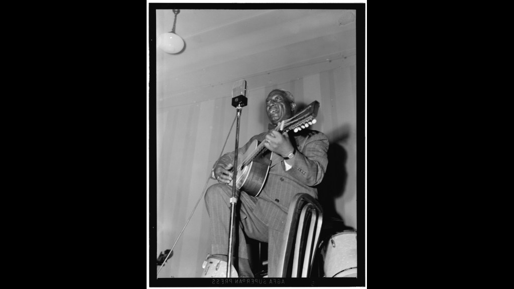 13. Lead Belly Gives Folk Music A Concert Hall