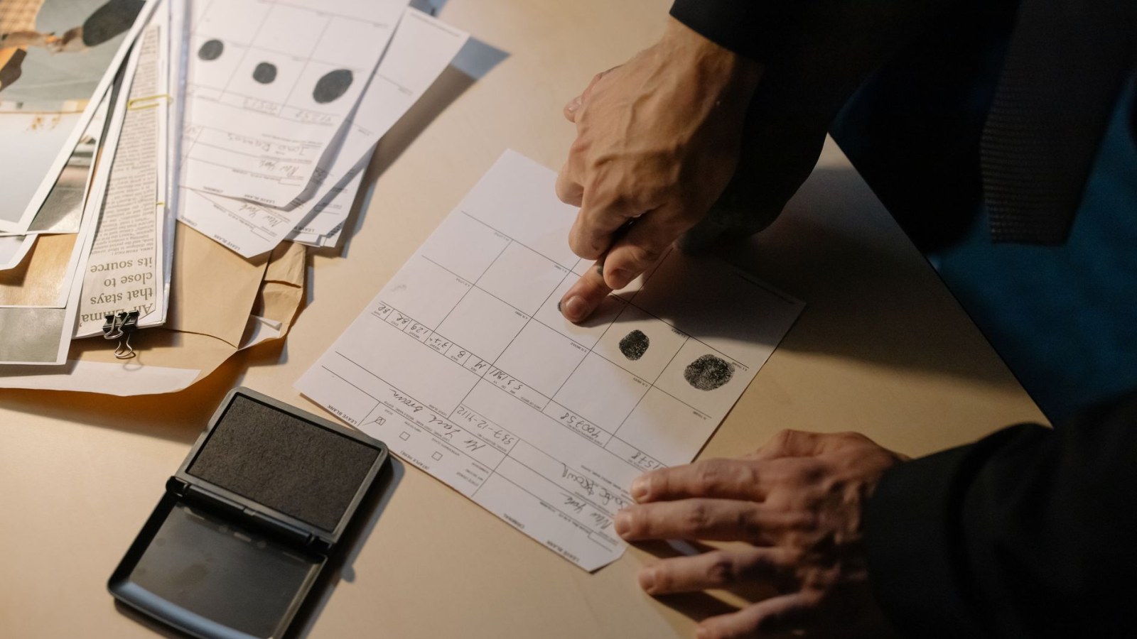 5. Non-Citizens Lined Up At The Post Office To Be Fingerprinted