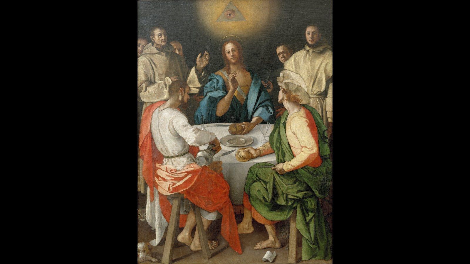 1. L'œil de la Providence a vu le jour dans le bureau d'un écrivain catholique