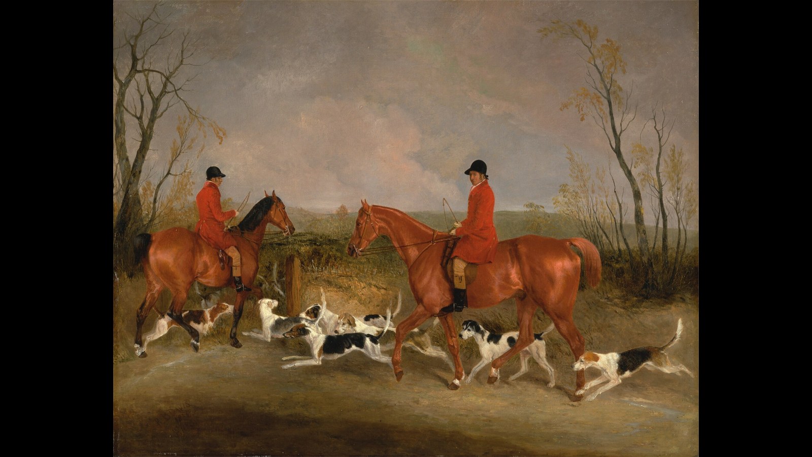 4. Estate Hunt Servants Wore Thornproof Scarlet Coats To Survive The Hedges