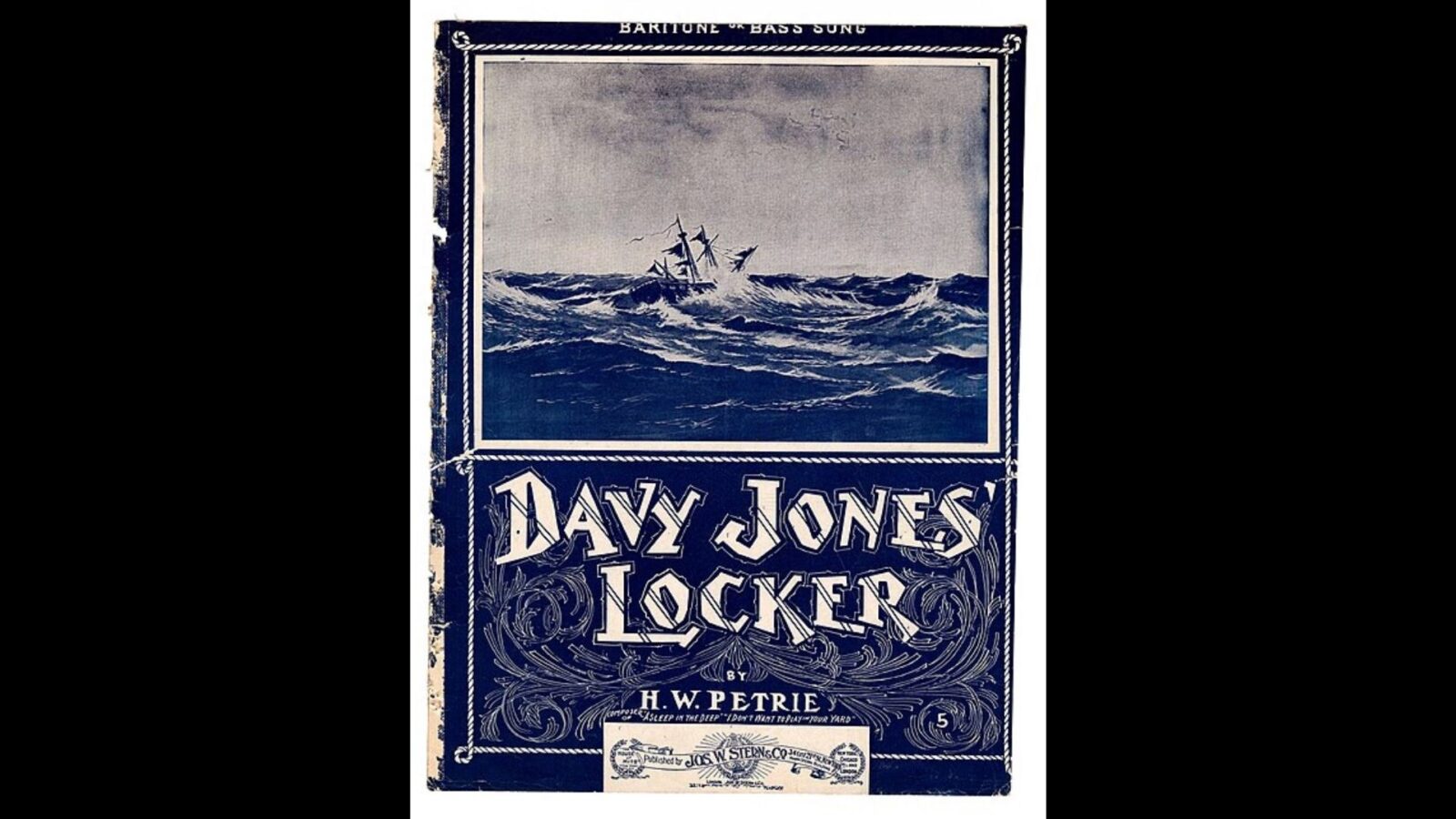 20. L'expression « Davy Jones's Locker » trouvait son origine dans le langage courant des marins