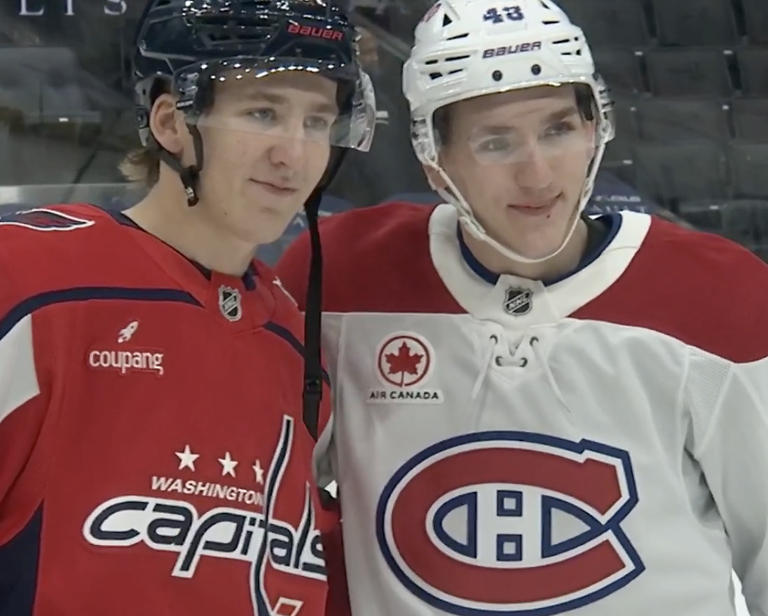 If Lane Hutson were still playing against his brother, he’d win the Norris Trophy