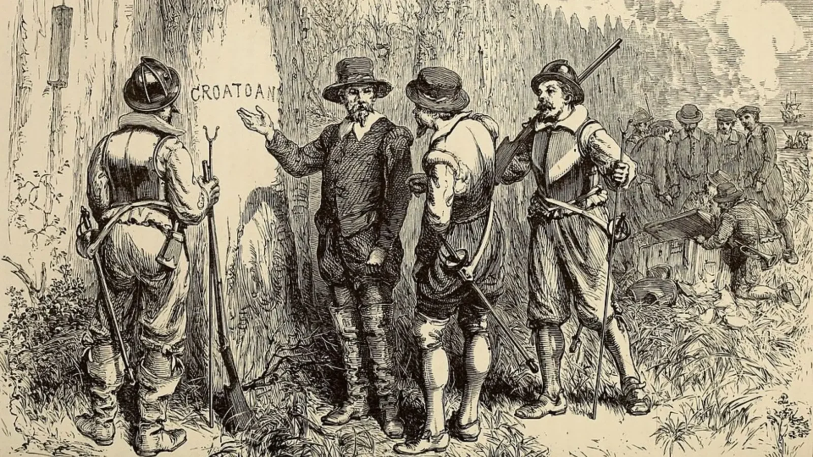 3. Le mystère des colons disparus de Roanoke