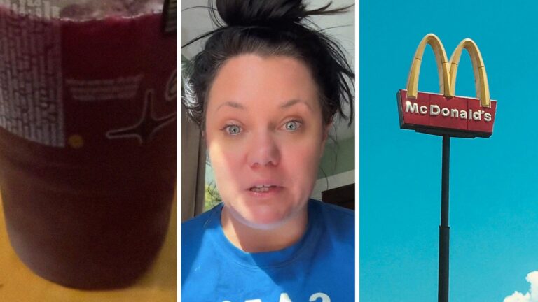 ‘Last time I buy one’: Virginia wife asks husband to buy McDonald’s Blackberry Passion Fruit Refresher with light ice. Then she sees what they give him