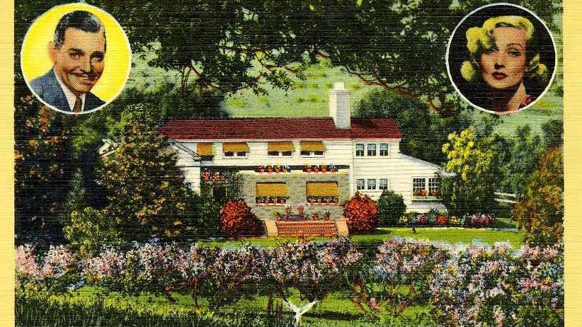 7. Clark Gable And Carole Lombard Picked A Working Ranch