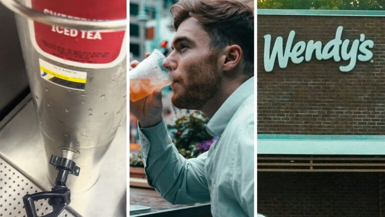 Virginia man drinks Wendy’s sweet tea. Then he takes the lid off the metal tub and realizes what’s inside