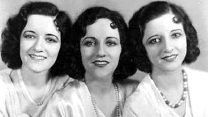 12. The Boswell Sisters Sped Up Jazz And Sang Sitting Down