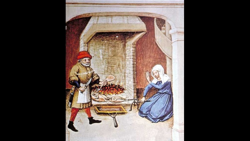 3. Pommedorry: Meatballs Gilded Gold Over Open Flame