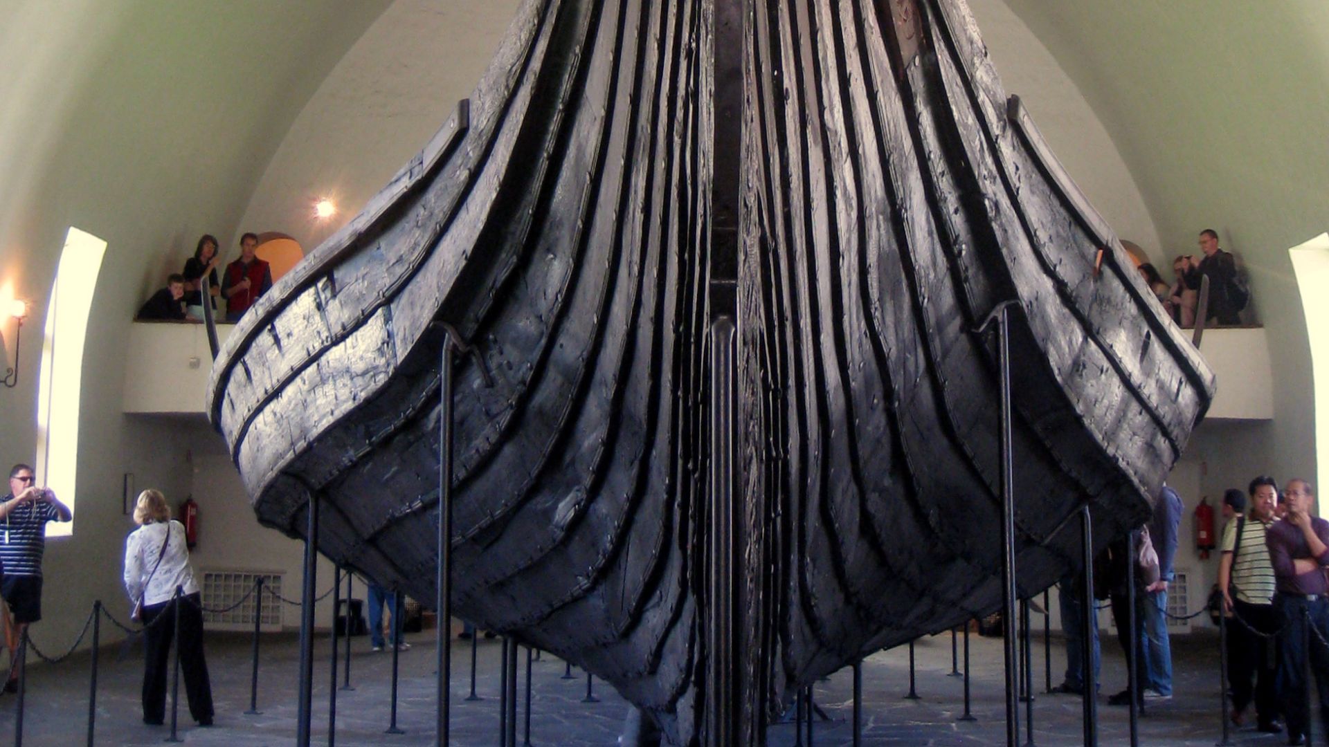 12. La conservation du navire viking d'Oseberg