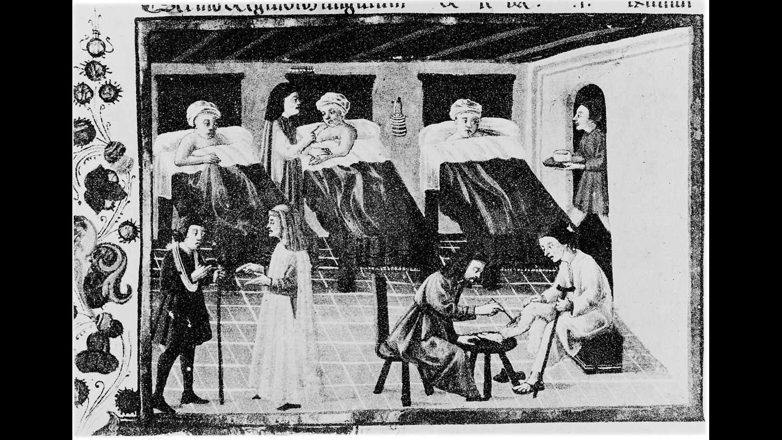 12. The Infirmarian Ran The Abbey's Hospital Ward