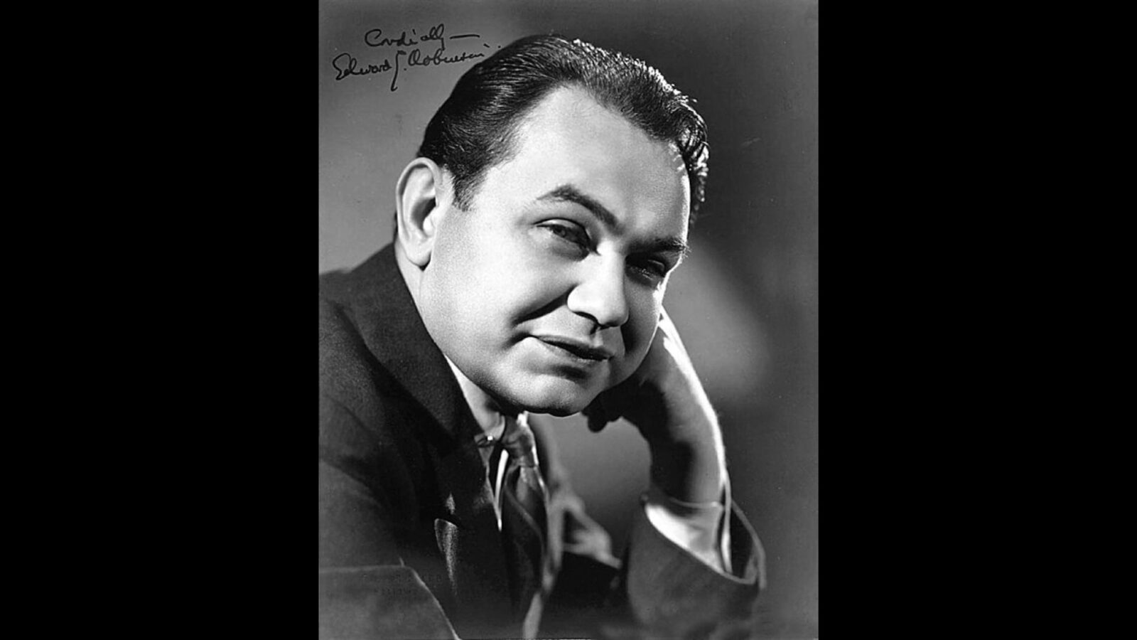 8. Edward G. Robinson's Middle Initial Hid His Real Name
