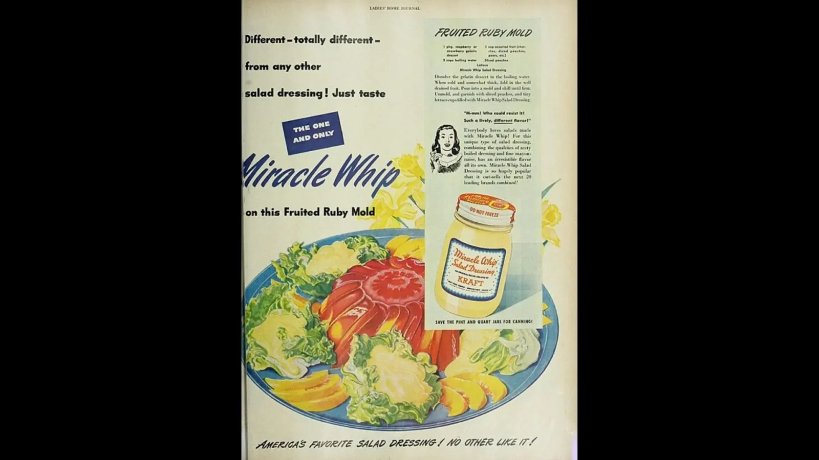 16. Miracle Whip Isn't Legally Mayonnaise, And That's The Point