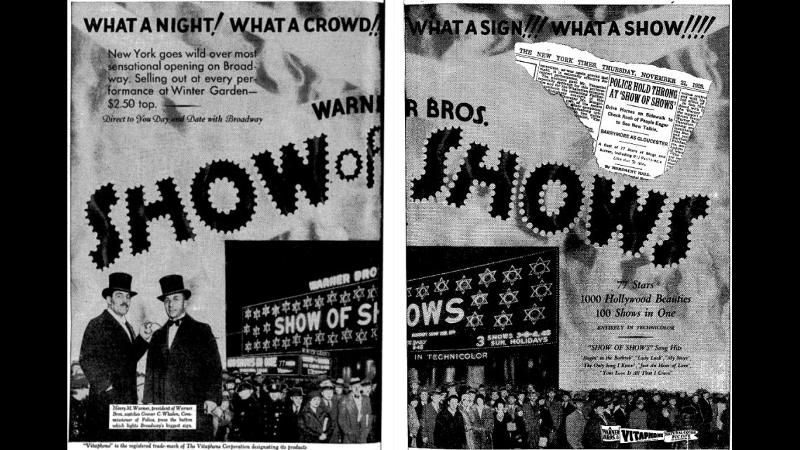 15. Harry Warner a financé la « Sound Revolution » depuis New York