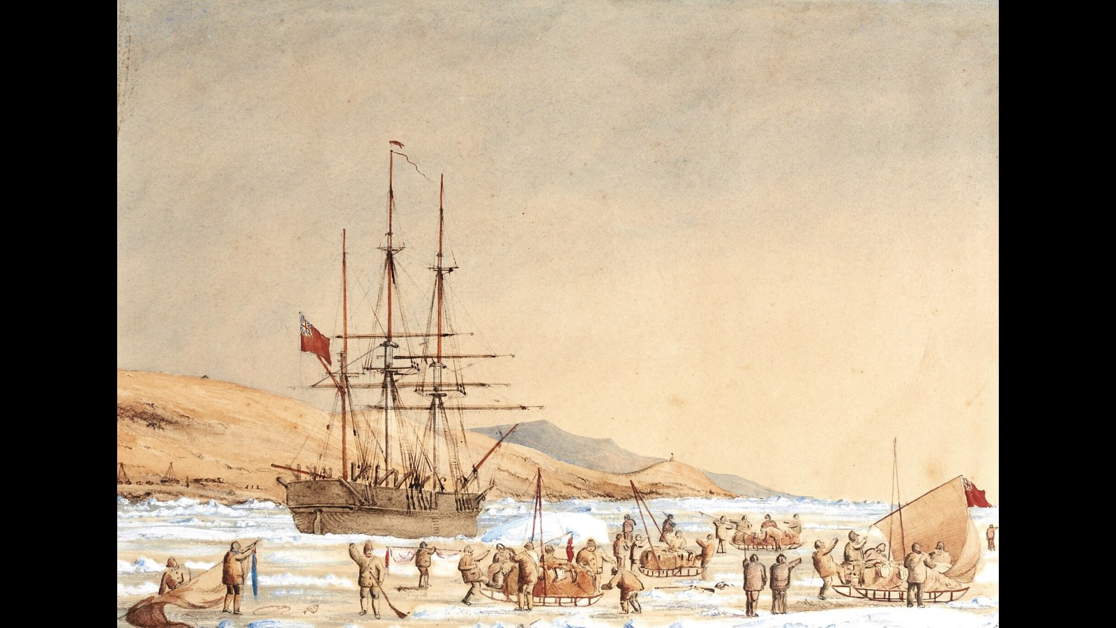 18. Robert McClure's Men Crossed The Ice To A Second Trapped Ship
