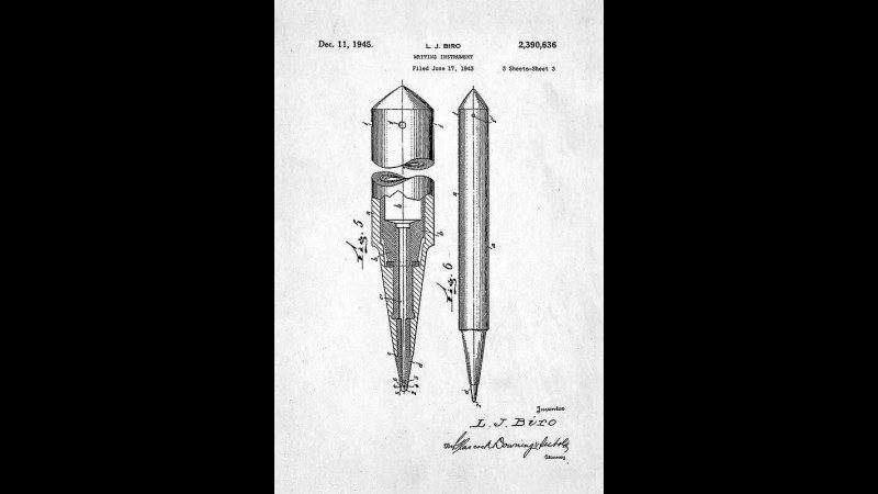 7. Underwood Walked Away From The Ballpoint Pen As Too Messy