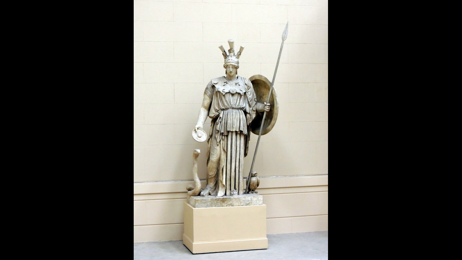 3. Phidias a sculpté l'Athéna Parthénos en or et en ivoire