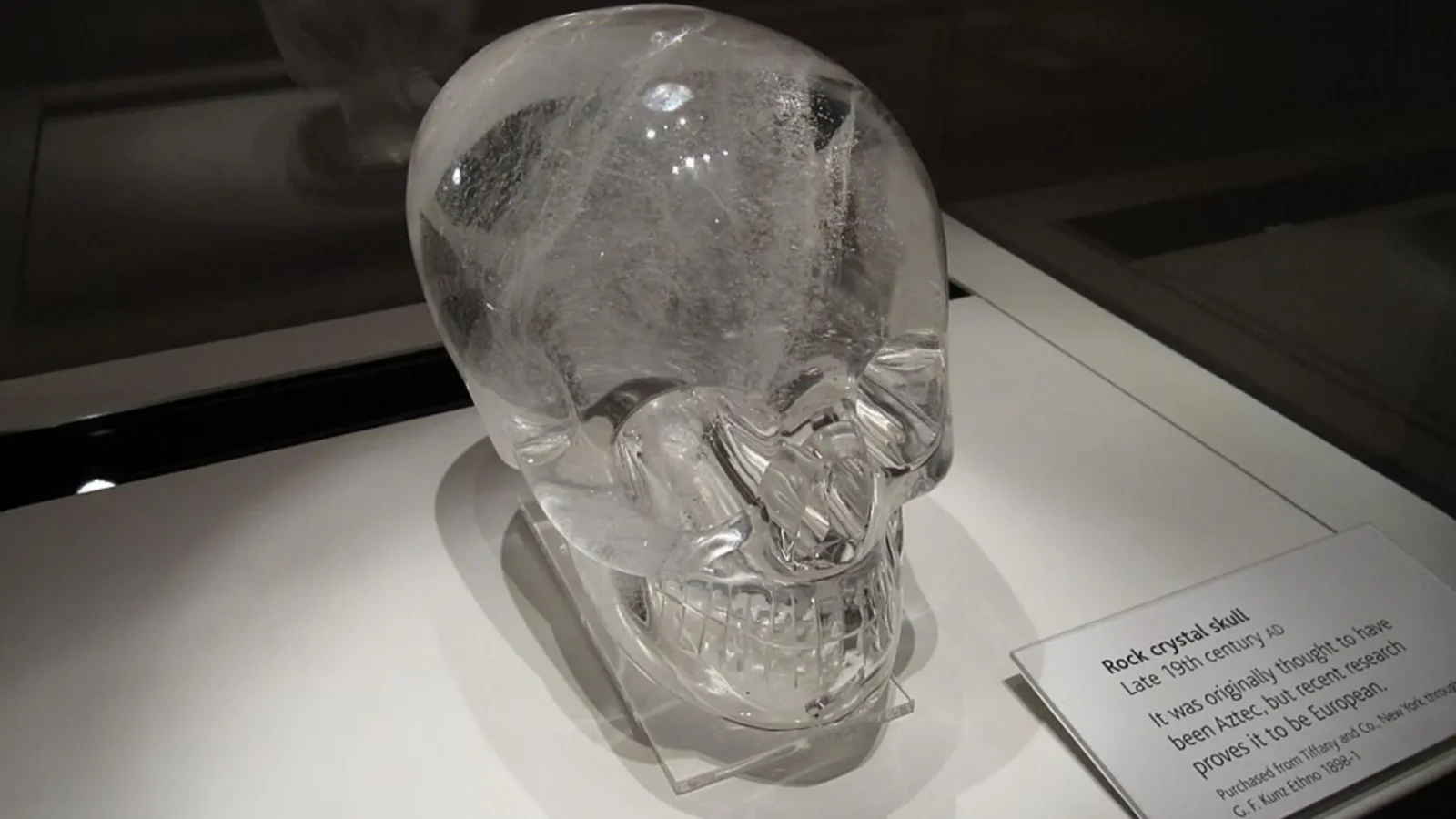 5. The British Museum's Crystal Skull Was Carved In 19th-Century Germany