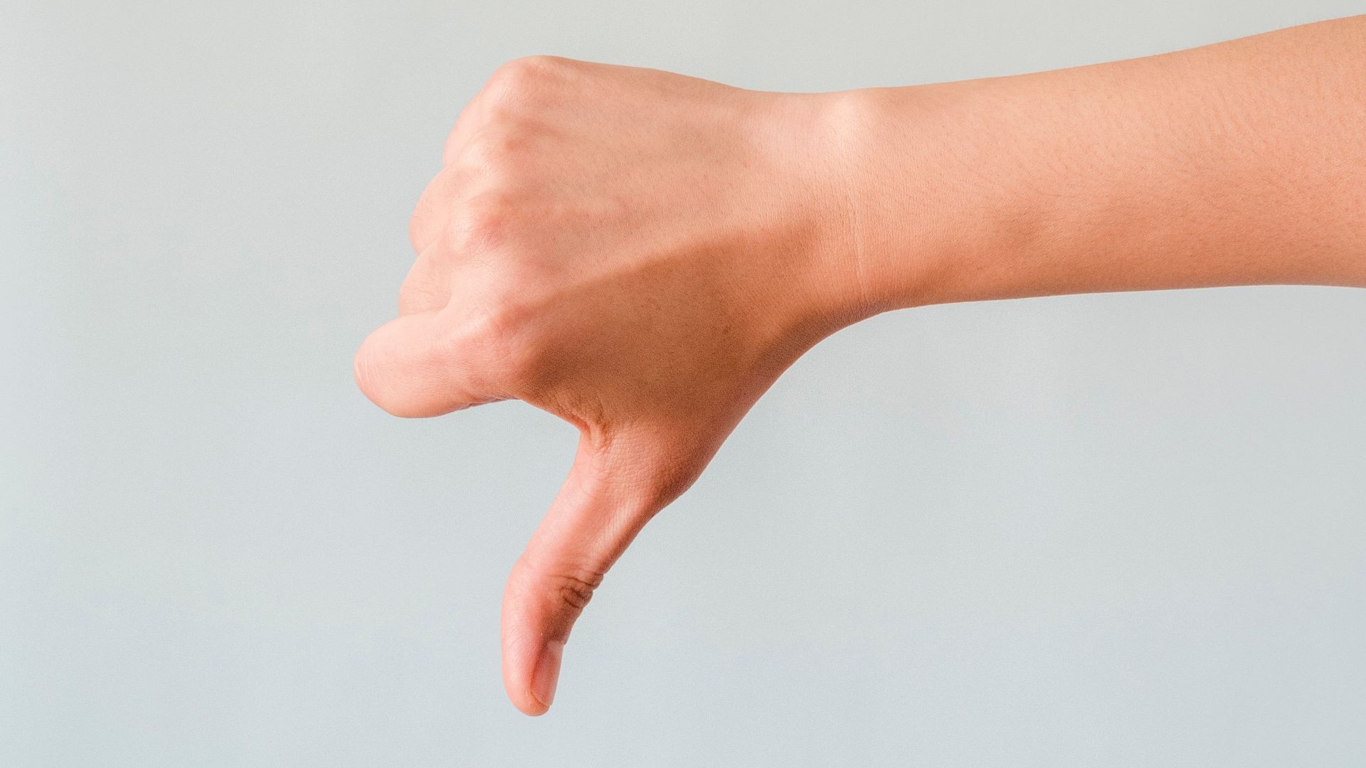 1. Un pouce vers le bas signifiait la mort