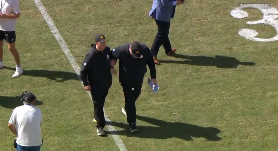 The Steelers’ head coach was injured