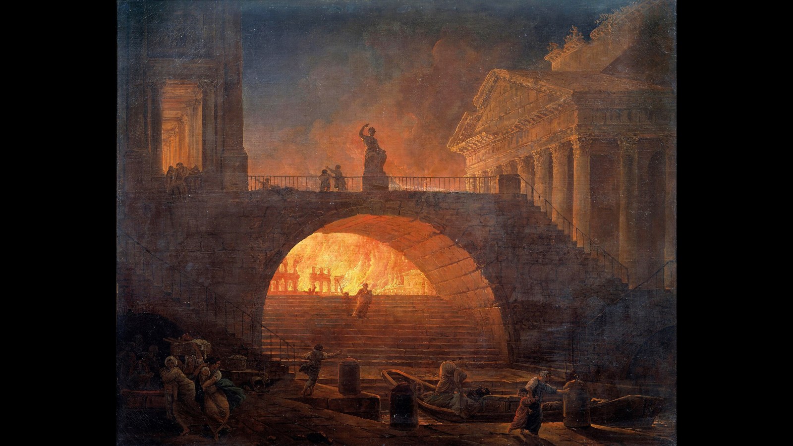 4. Nero Was 35 Miles Away When Rome Burned