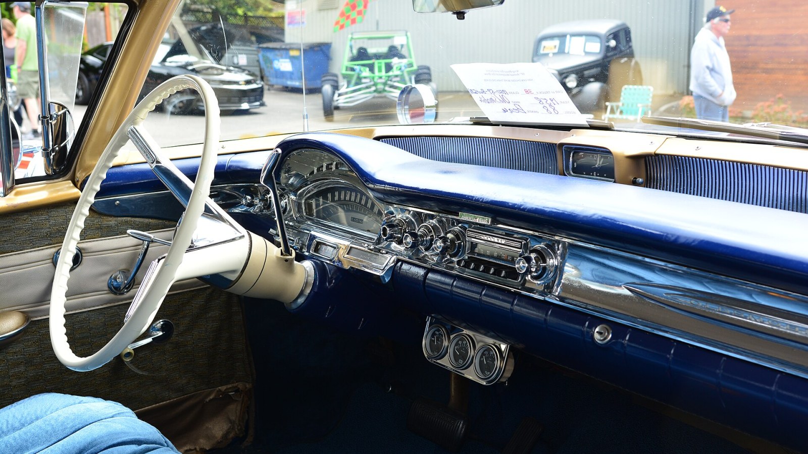 12. A Steel Dashboard Aimed Straight At The Driver's Chest