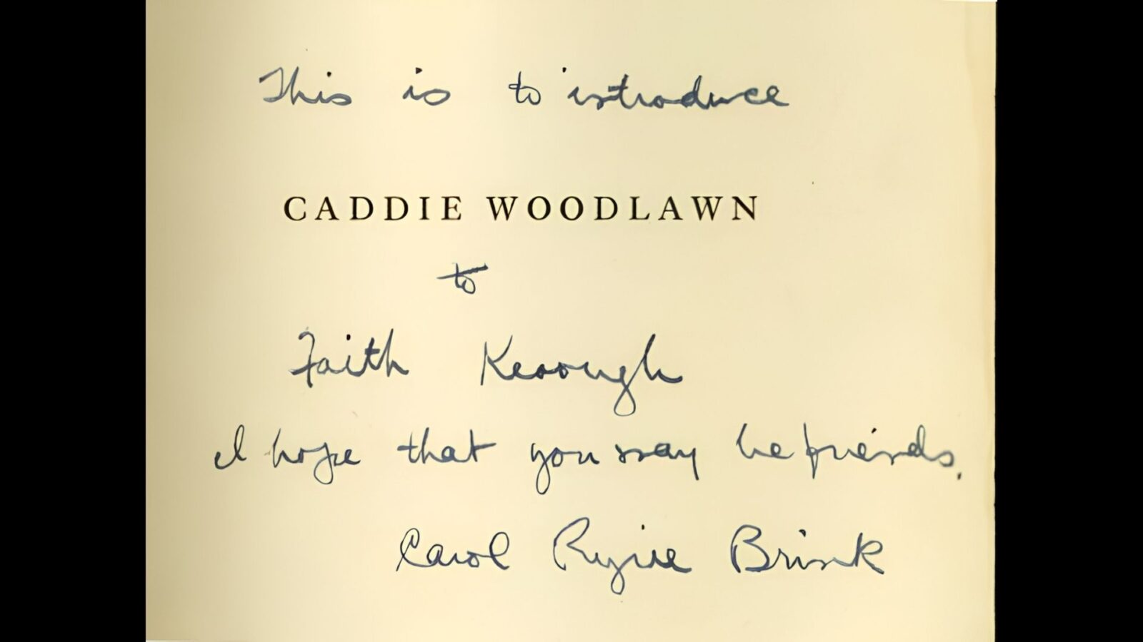 13. Caddie Woodlawn Gave Generations A Tomboy Pioneer Hero