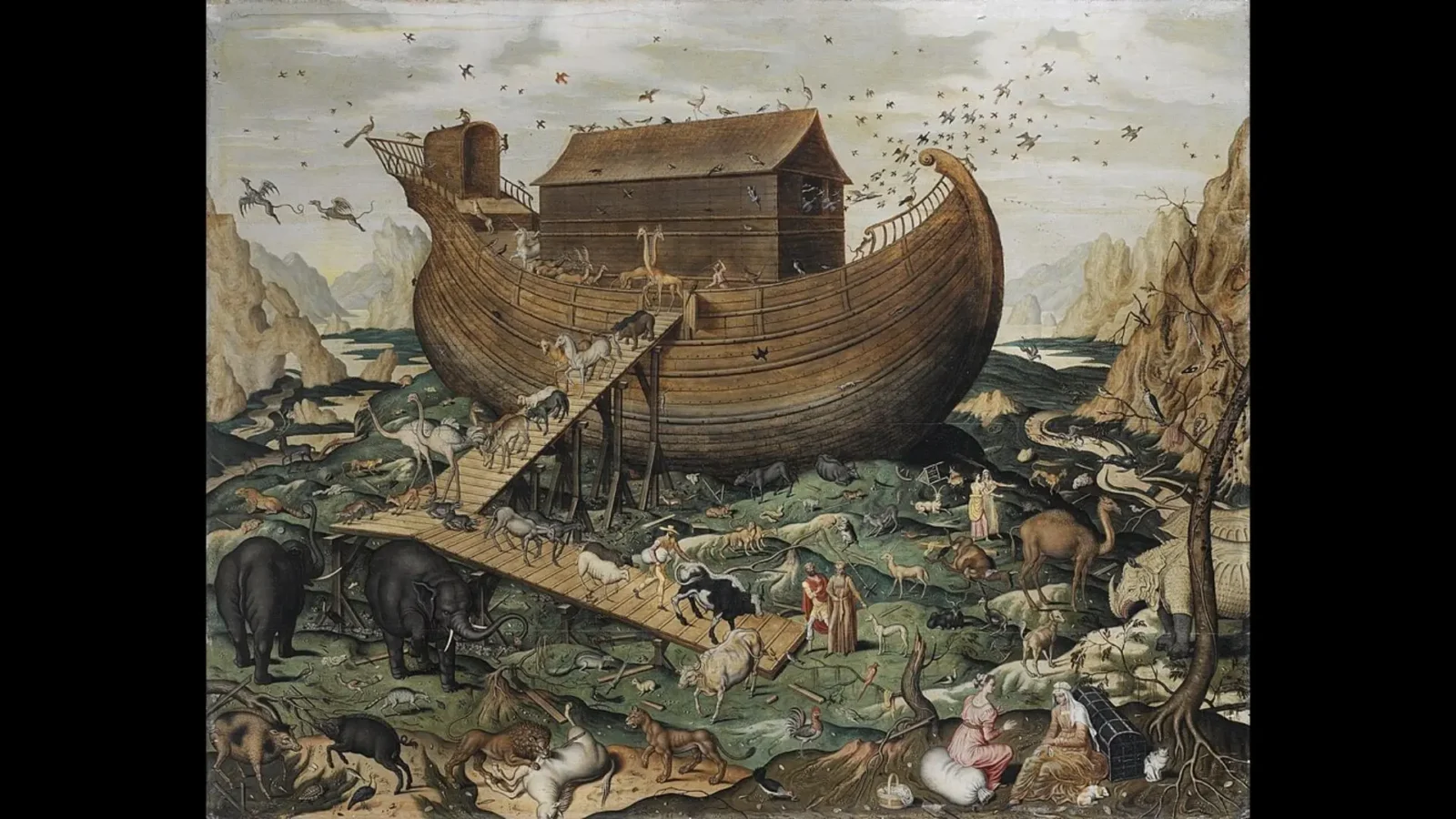 11. Mrs. Noah Refused To Get On The Ark