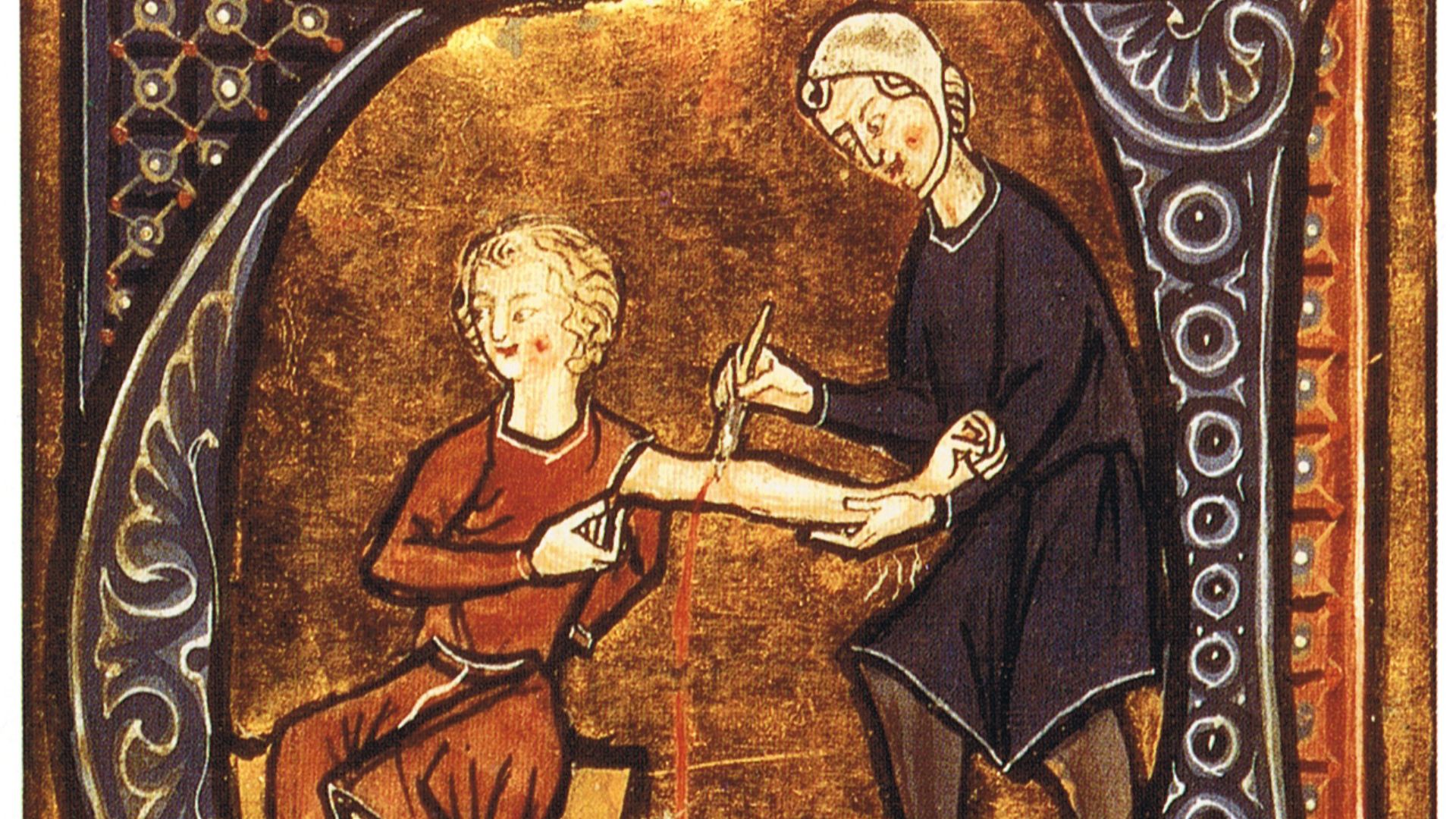 7. Certains traitements médicaux consistaient à prélever délibérément du sang