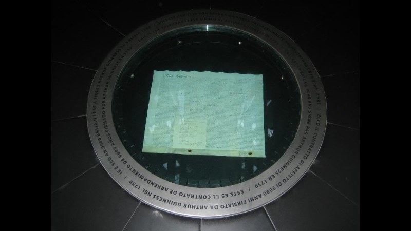 1. Guinness Signed A Lease For St. James's Gate That Still Has Millennia Left