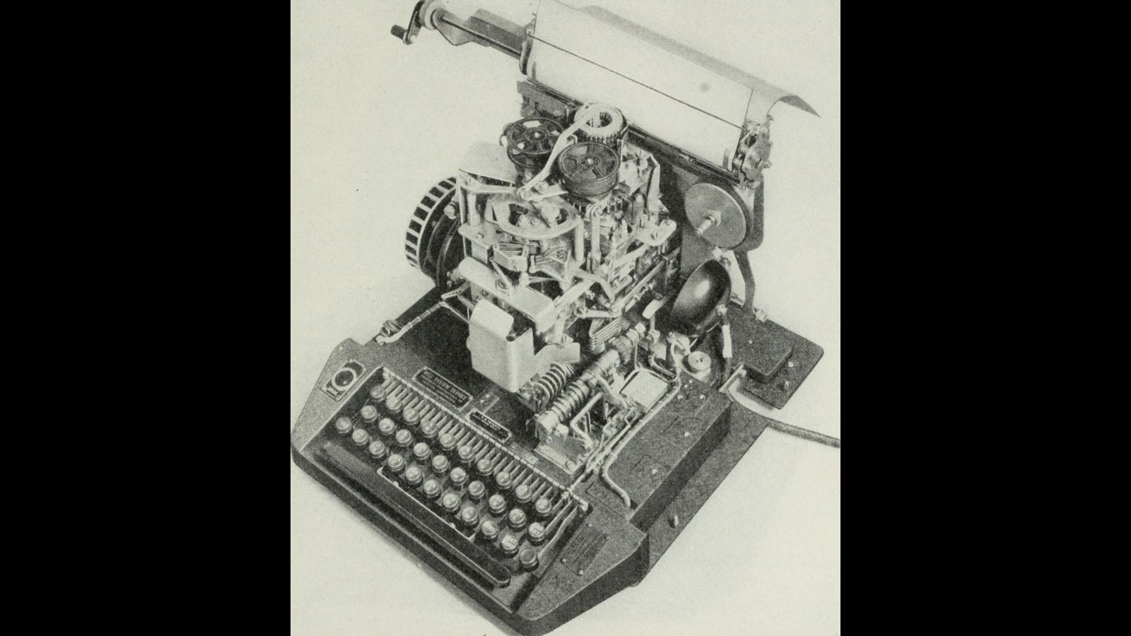 18. A Message Typed In One City Printed Itself In Another