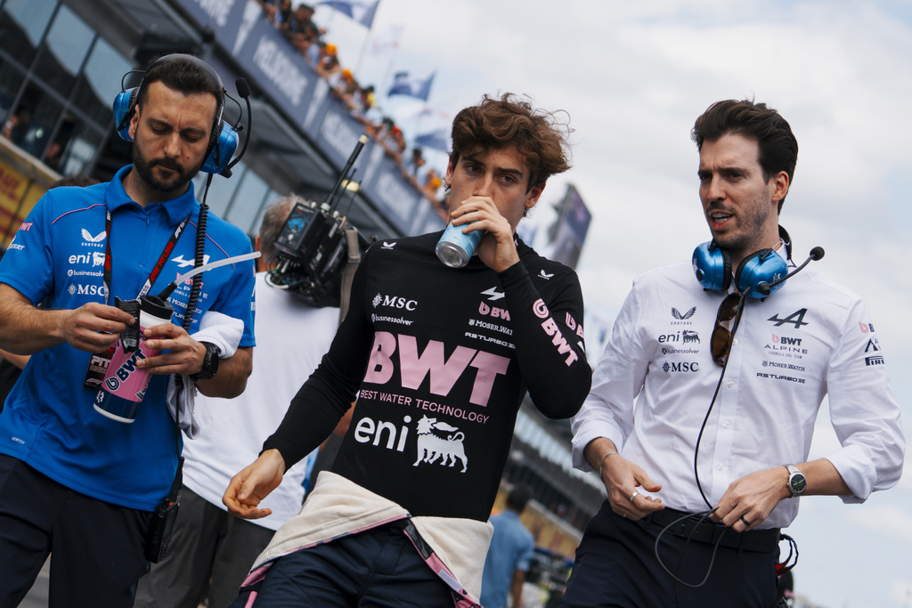 Franco Colapinto, Argentine driver for the BWT Alpine Formula One Team, photographed at the 2026 Australian Grand Prix in Melbourne.(Photo credit: Overtake Agency / Maxime Le Juste)