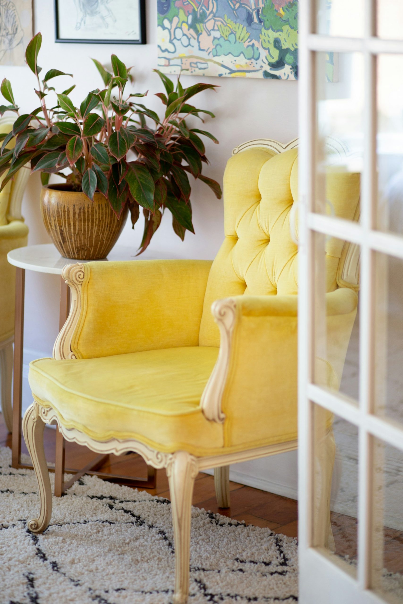 Colorful armchair