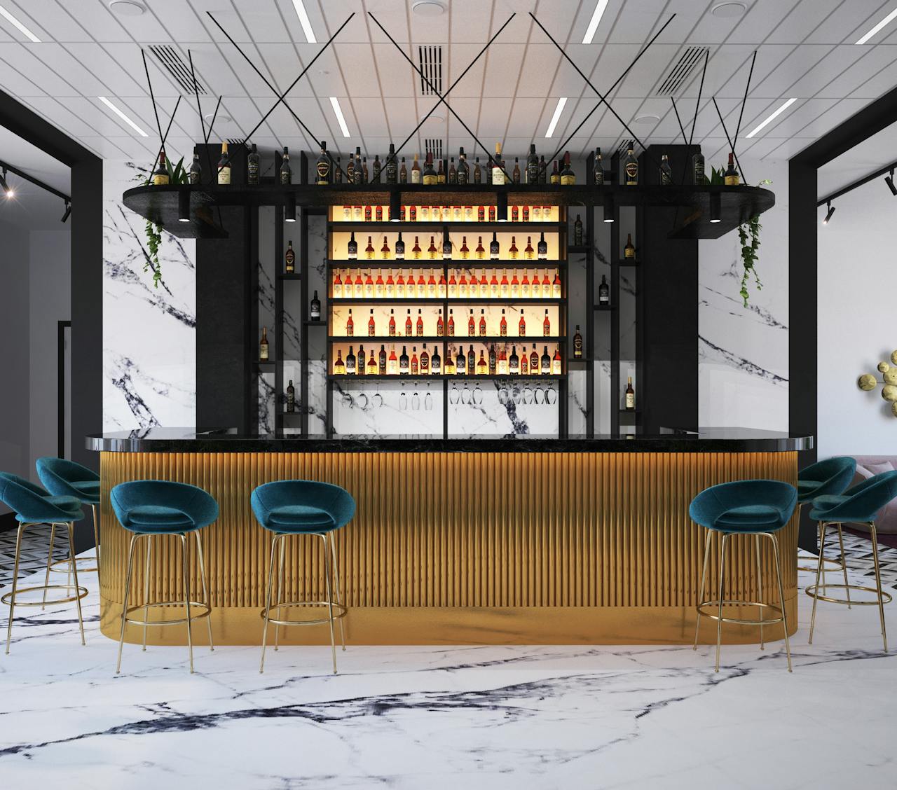 Bar cabinet