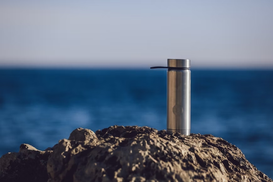 8. Reusable water bottles